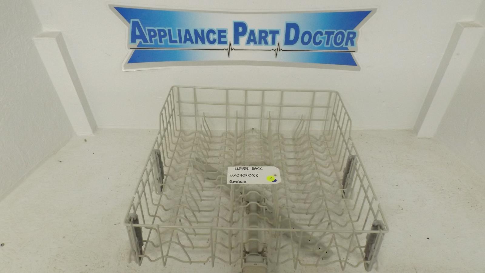 AMANA DISHWASHER W10909088 UPPER RACK (USED) AMANA DISHWASHER W10909088 UPPER RACK (USED)
